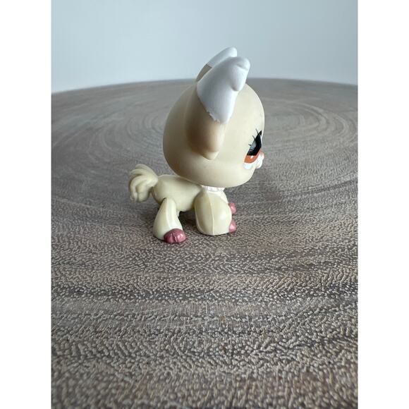 Littlest Pet Shop #1199 Dog Chihuahua Hasbro LPS Brown Eyes Wavy 2007 - Picture 2 of 7